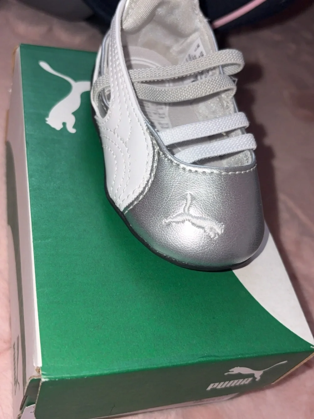 Puma metallic silver